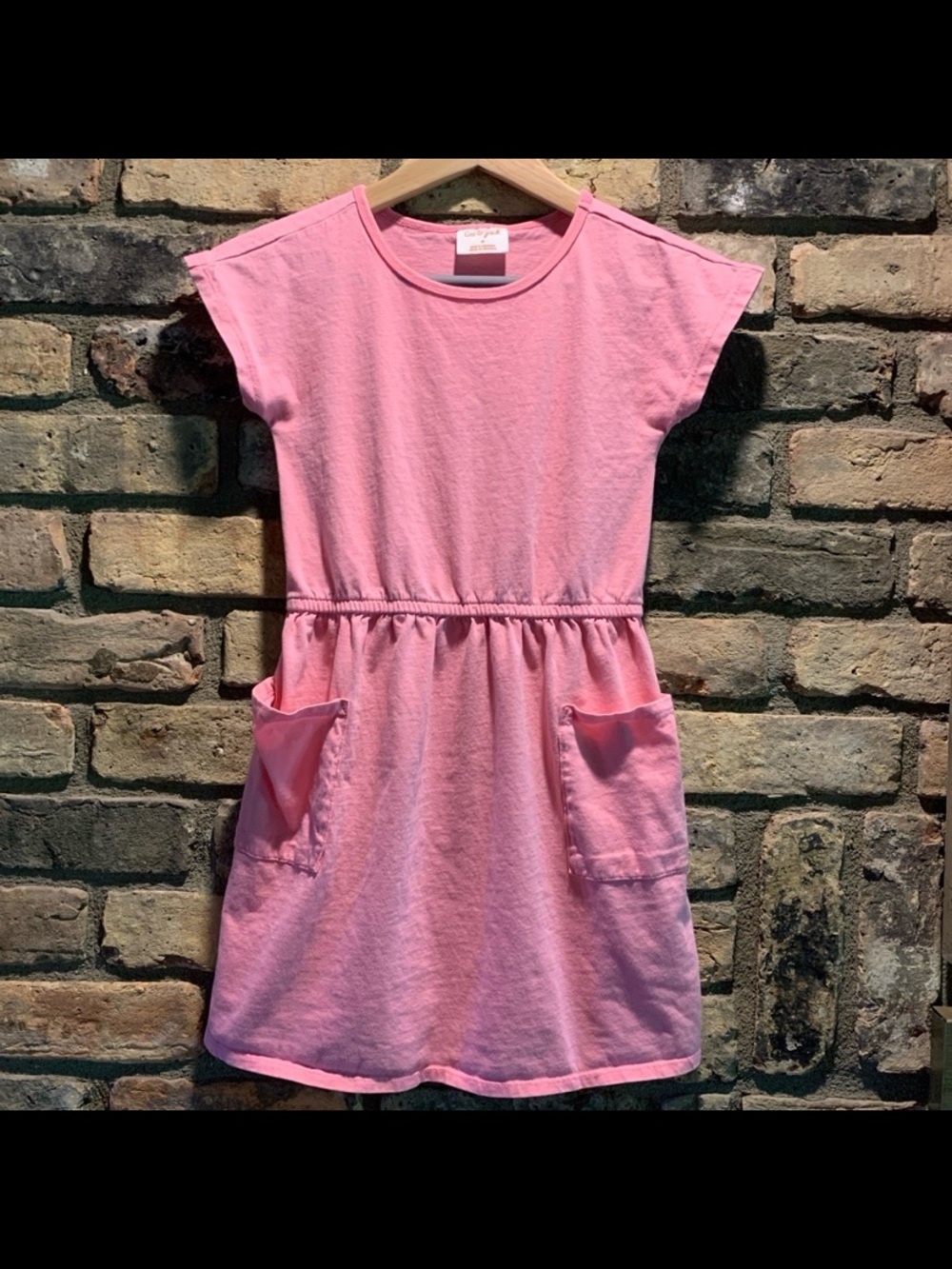 Cat & Jack Pink Pocket Tee Dress